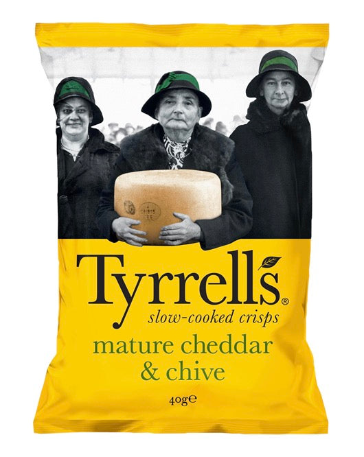 Tyrell’s (Cheddar, ciboulette)