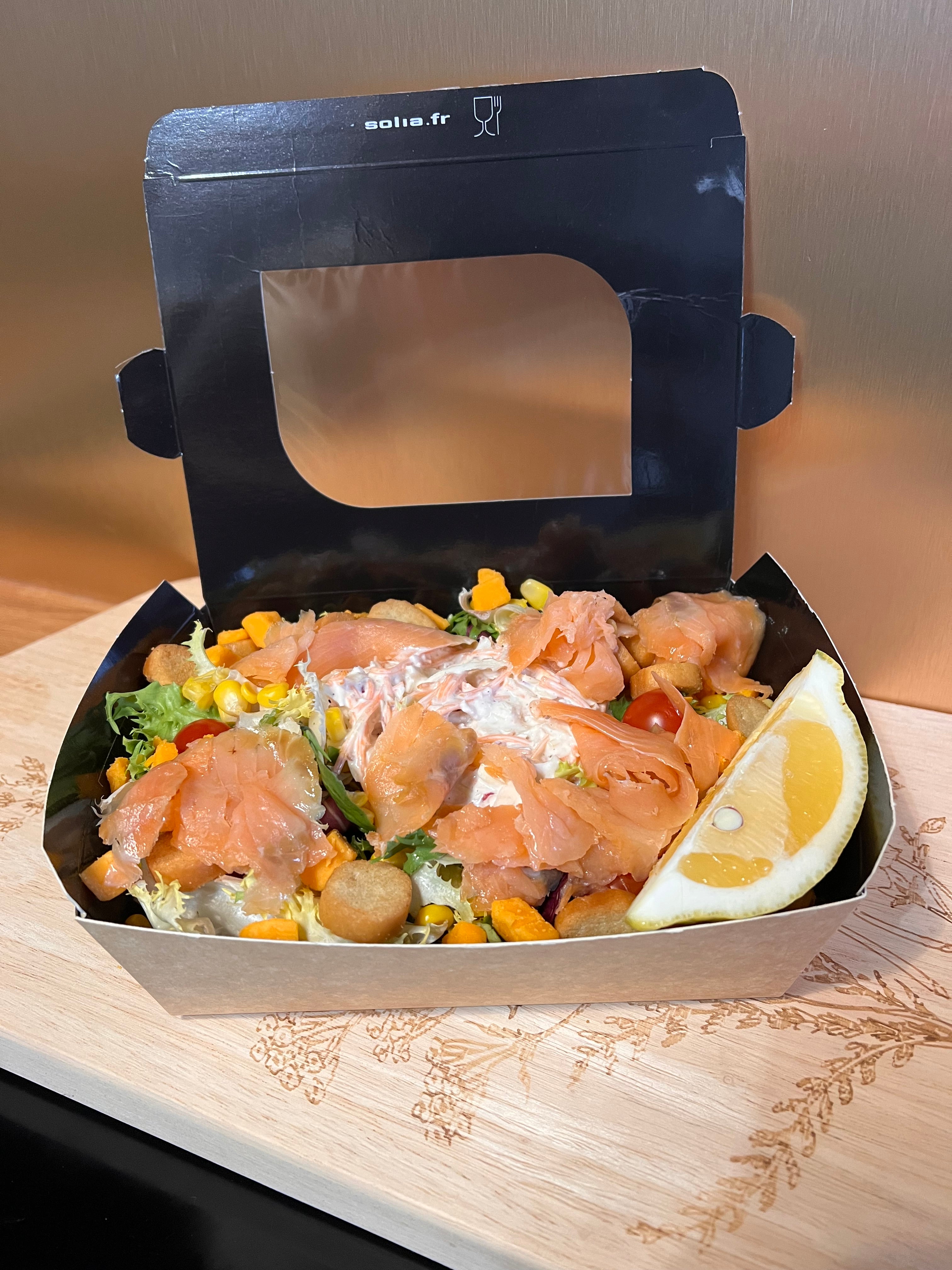 HOLBORN "Salmon Salad"