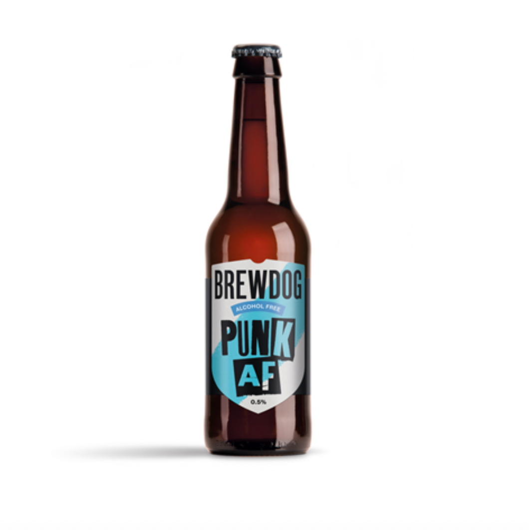 BREWDOG  Punk AF (bière blonde)(Très faible teneur en alcool) 🇬🇧
